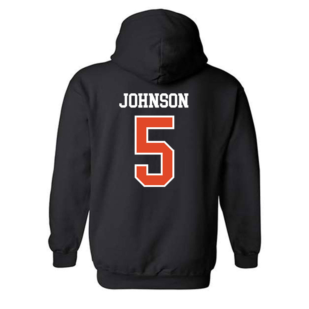 Oregon State - NCAA Football : Gabarri Johnson - Sports Shersey Hooded Sweatshirt-1