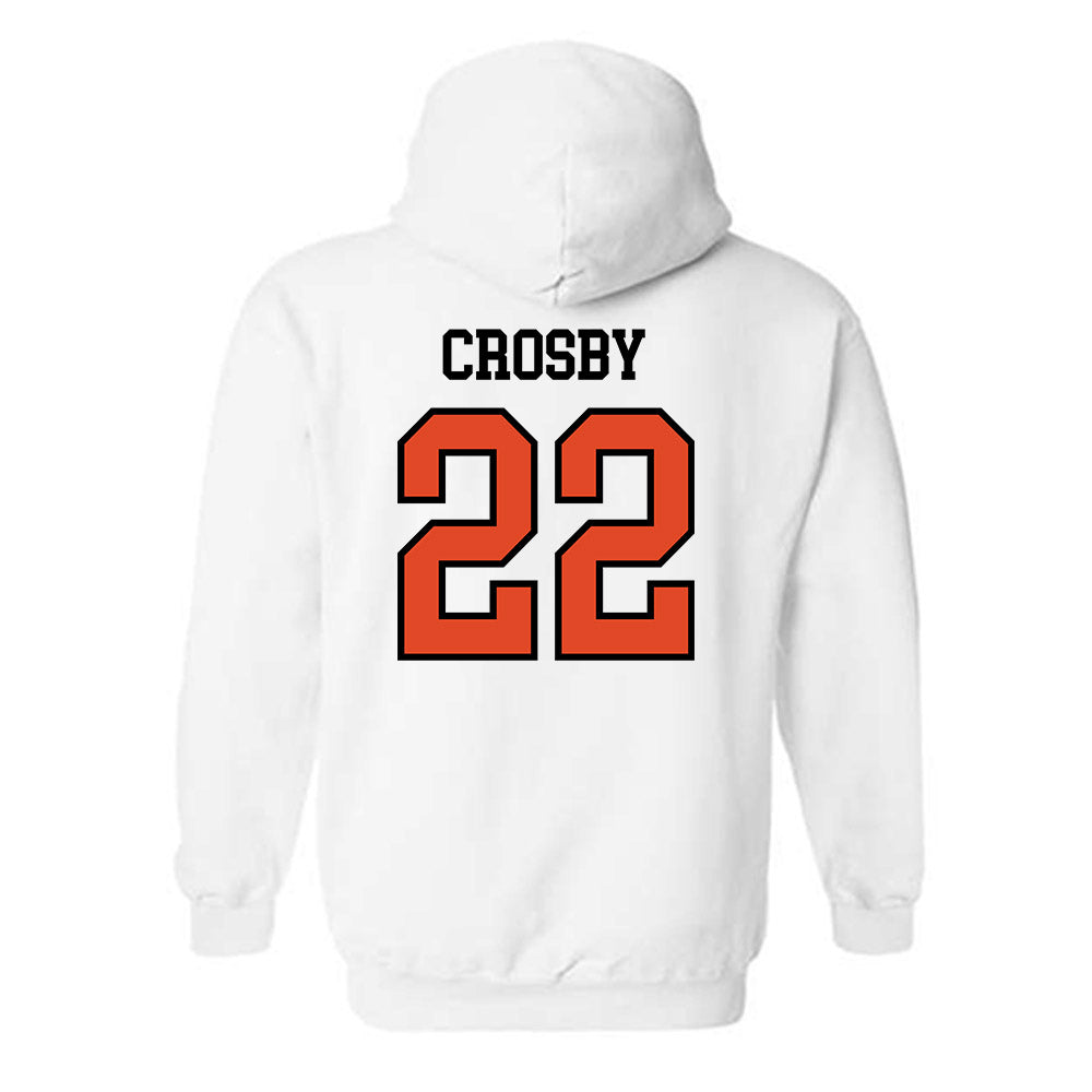 Oregon State - NCAA Football : Marquis Crosby - Sports Shersey Hooded Sweatshirt-1
