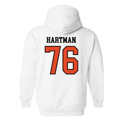 Oregon State - NCAA Football : Ben Hartman - Sports Shersey Hooded Sweatshirt-1