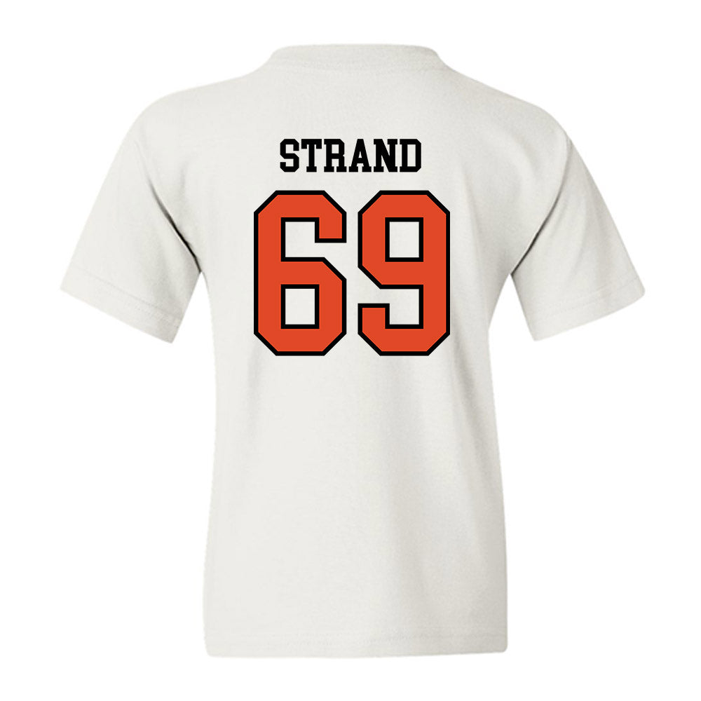 Oregon State - NCAA Football : Jacob Strand - Sports Shersey Youth T-Shirt-1