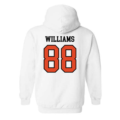 Oregon State - NCAA Football : Riley Williams - Sports Shersey Hooded Sweatshirt-1