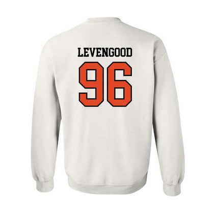 Oregon State - NCAA Football : Luke Levengood - Sports Shersey Crewneck Sweatshirt-1
