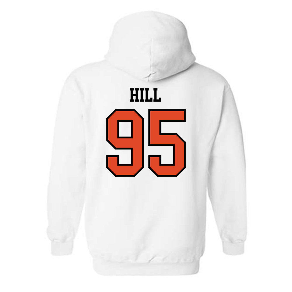 Oregon State - NCAA Football : Tygee Hill - Sports Shersey Hooded Sweatshirt-1