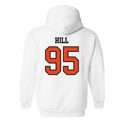 Oregon State - NCAA Football : Tygee Hill - Sports Shersey Hooded Sweatshirt-1