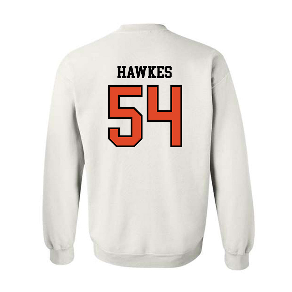 Oregon State - NCAA Football : Adam Hawkes - Sports Shersey Crewneck Sweatshirt-1