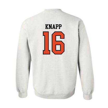 Oregon State - NCAA Football : Logan Knapp - Sports Shersey Crewneck Sweatshirt-1