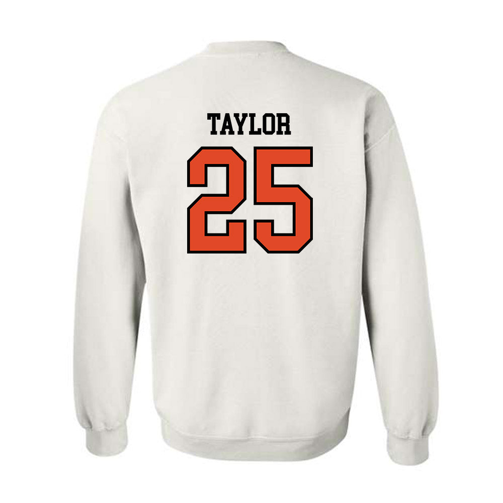 Oregon State - NCAA Football : Nikko Taylor - Sports Shersey Crewneck Sweatshirt-1