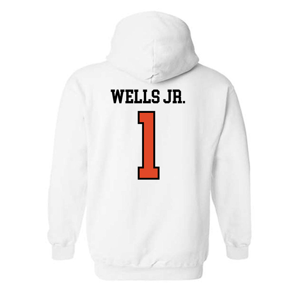 Oregon State - NCAA Football : David Wells Jr. - Sports Shersey Hooded Sweatshirt-1