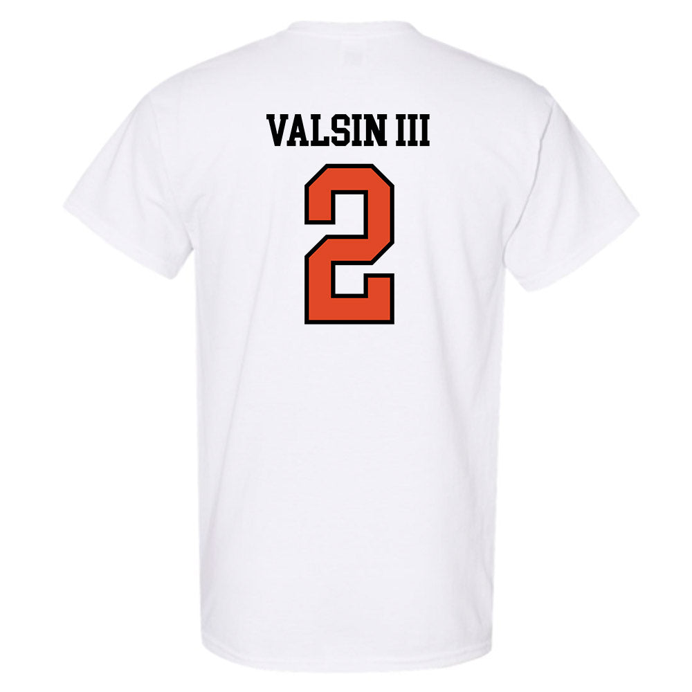 Oregon State - NCAA Football : Jimmy Valsin III - Sports Shersey T-Shirt-1