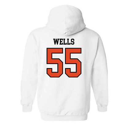 Oregon State - NCAA Football : Van Wells - Sports Shersey Hooded Sweatshirt-1