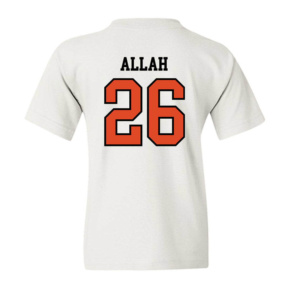 Oregon State - NCAA Football : Salahadin Allah - Sports Shersey Youth T-Shirt-1