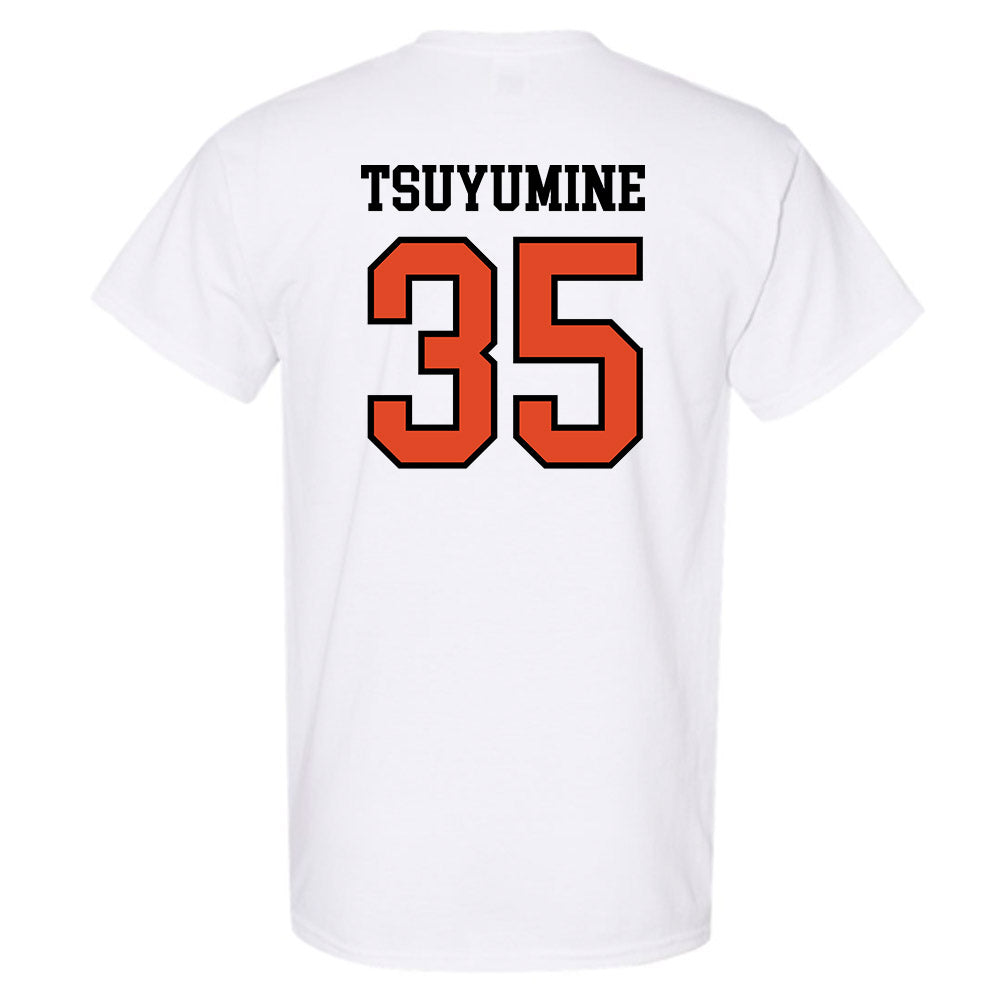 Oregon State - NCAA Football : Tetsuta Tsuyumine - Sports Shersey T-Shirt-1