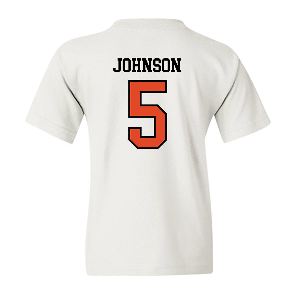 Oregon State - NCAA Football : Gabarri Johnson - Sports Shersey Youth T-Shirt-1