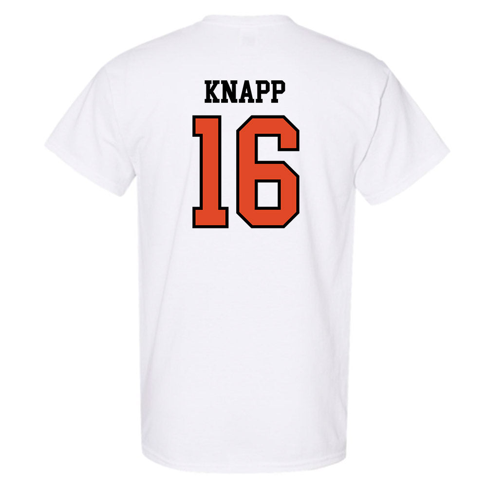 Oregon State - NCAA Football : Logan Knapp - Sports Shersey T-Shirt-1