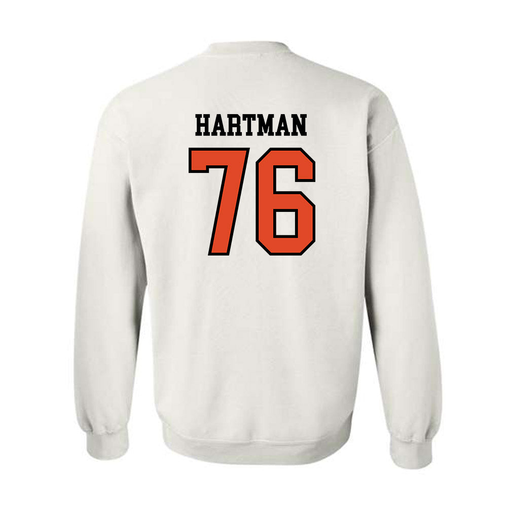 Oregon State - NCAA Football : Ben Hartman - Sports Shersey Crewneck Sweatshirt-1