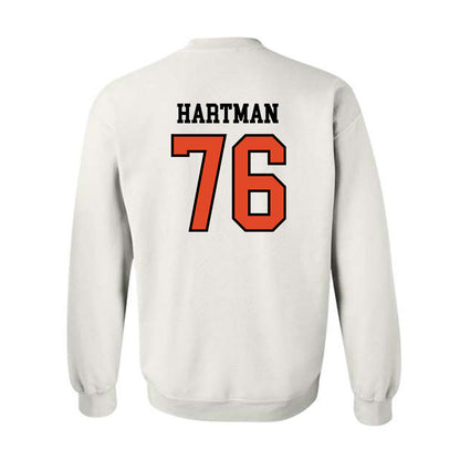 Oregon State - NCAA Football : Ben Hartman - Sports Shersey Crewneck Sweatshirt-1