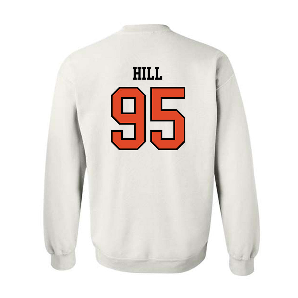 Oregon State - NCAA Football : Tygee Hill - Sports Shersey Crewneck Sweatshirt-1