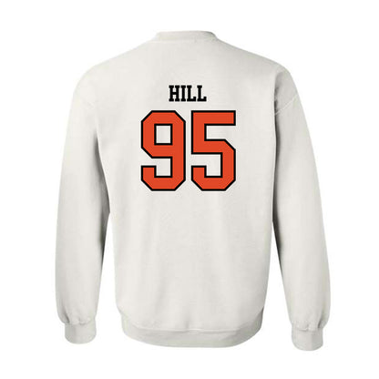 Oregon State - NCAA Football : Tygee Hill - Sports Shersey Crewneck Sweatshirt-1