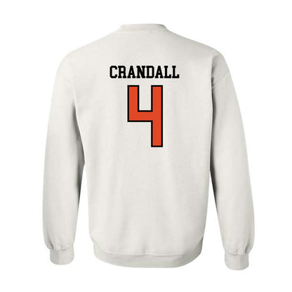 Oregon State - NCAA Football : TJ Crandall - Sports Shersey Crewneck Sweatshirt-1