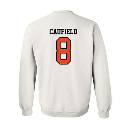 Oregon State - NCAA Football : Bryce Caufield - Sports Shersey Crewneck Sweatshirt-1