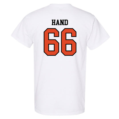 Oregon State - NCAA Football : JT Hand - Sports Shersey T-Shirt-1