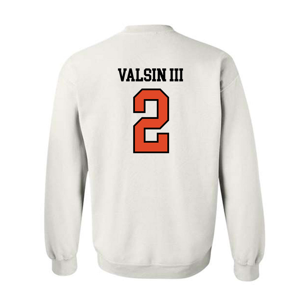 Oregon State - NCAA Football : Jimmy Valsin III - Sports Shersey Crewneck Sweatshirt-1
