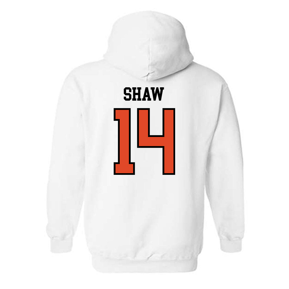 Oregon State - NCAA Football : Kord Shaw - Sports Shersey Hooded Sweatshirt-1
