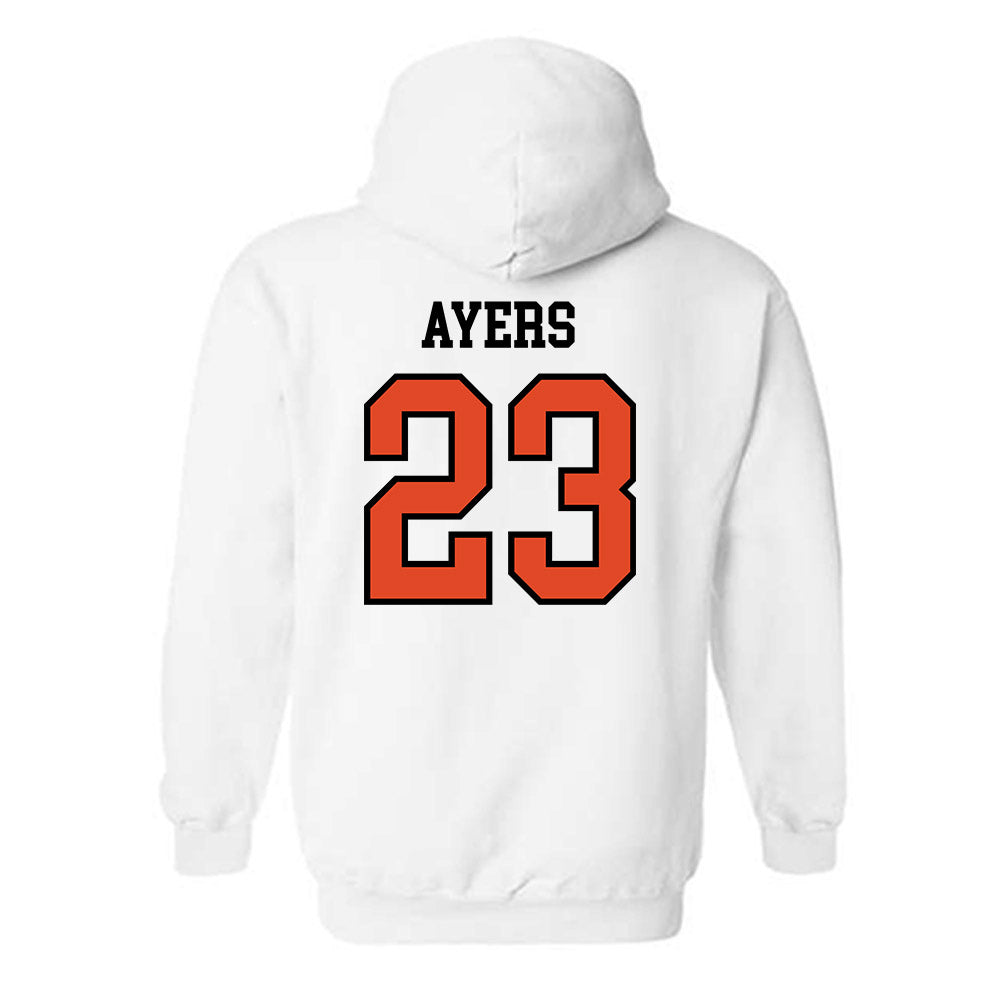 Oregon State - NCAA Football : Exodus Ayers - Sports Shersey Hooded Sweatshirt-1