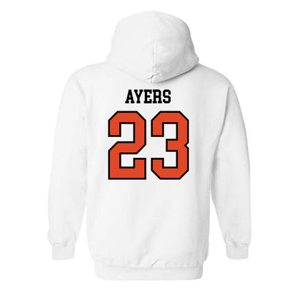 Oregon State - NCAA Football : Exodus Ayers - Sports Shersey Hooded Sweatshirt-1