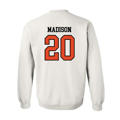 Oregon State - NCAA Football : David Madison - Sports Shersey Crewneck Sweatshirt-1