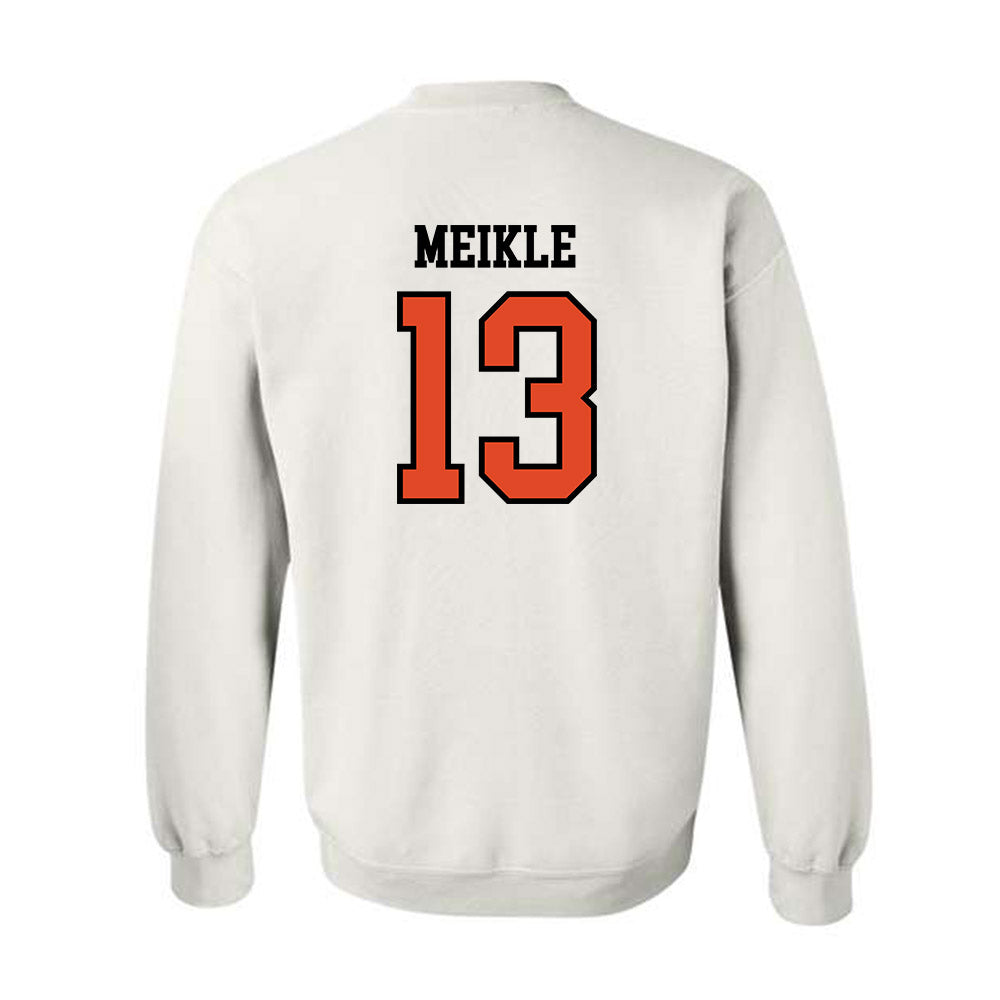 Oregon State - NCAA Football : Shamar Meikle - Sports Shersey Crewneck Sweatshirt-1