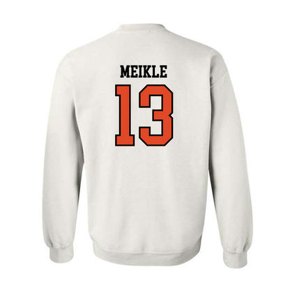 Oregon State - NCAA Football : Shamar Meikle - Sports Shersey Crewneck Sweatshirt-1