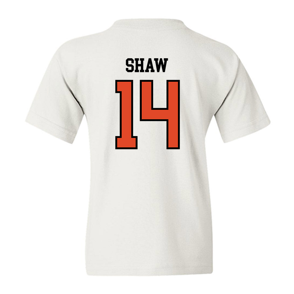 Oregon State - NCAA Football : Kord Shaw - Sports Shersey Youth T-Shirt-1