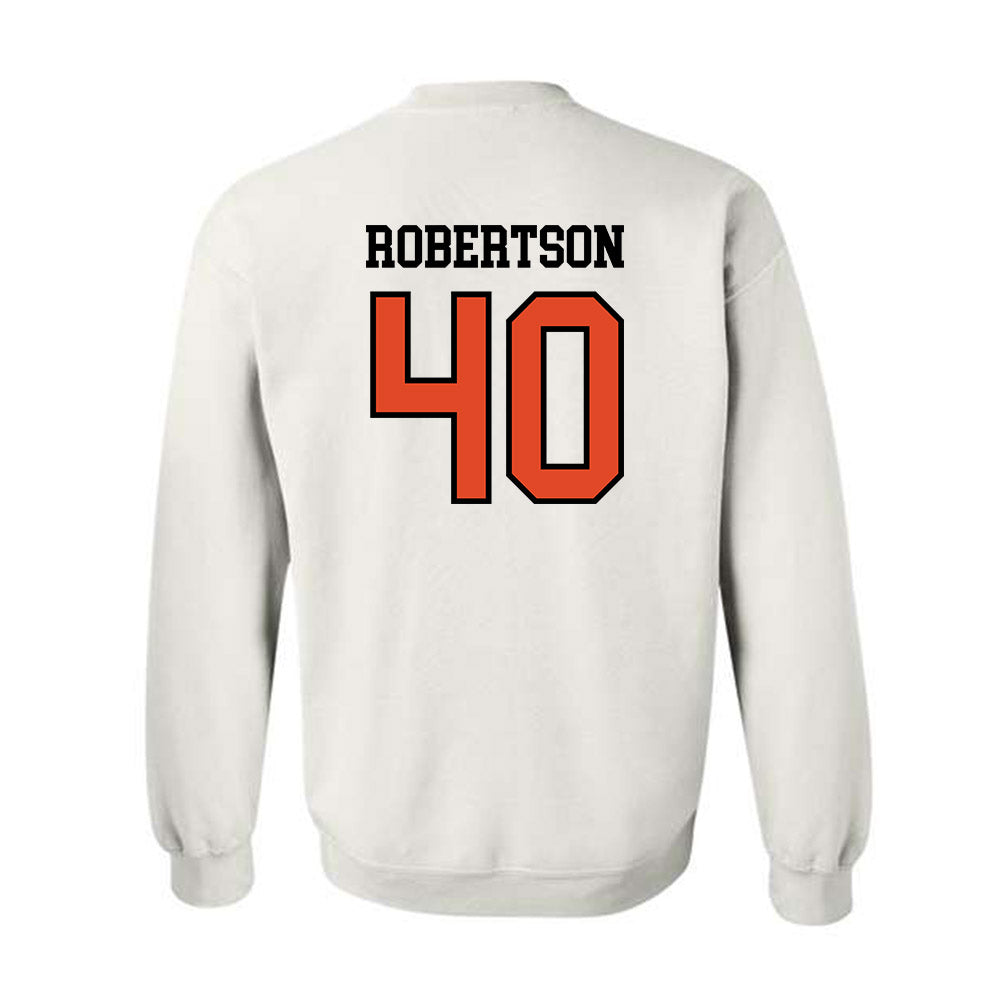 Oregon State - NCAA Football : Jackson Robertson - Sports Shersey Crewneck Sweatshirt-1