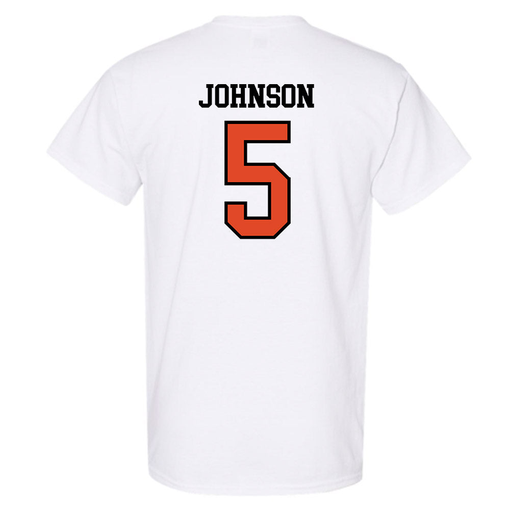 Oregon State - NCAA Football : Gabarri Johnson - Sports Shersey T-Shirt-1