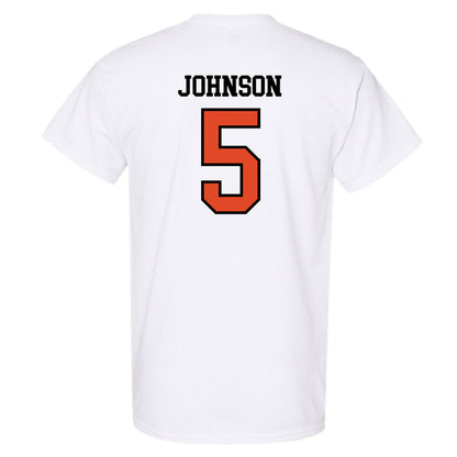 Oregon State - NCAA Football : Gabarri Johnson - Sports Shersey T-Shirt-1
