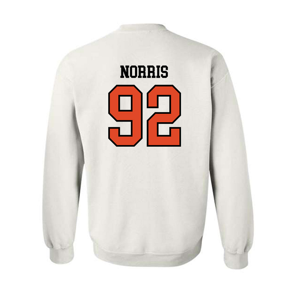 Oregon State - NCAA Football : Nick Norris - Sports Shersey Crewneck Sweatshirt-1