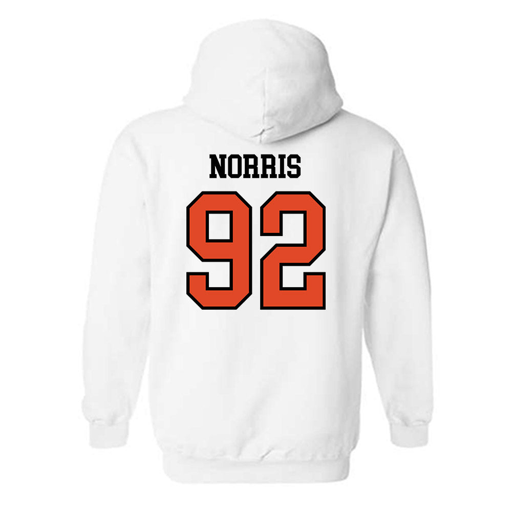 Oregon State - NCAA Football : Nick Norris - Sports Shersey Hooded Sweatshirt-1