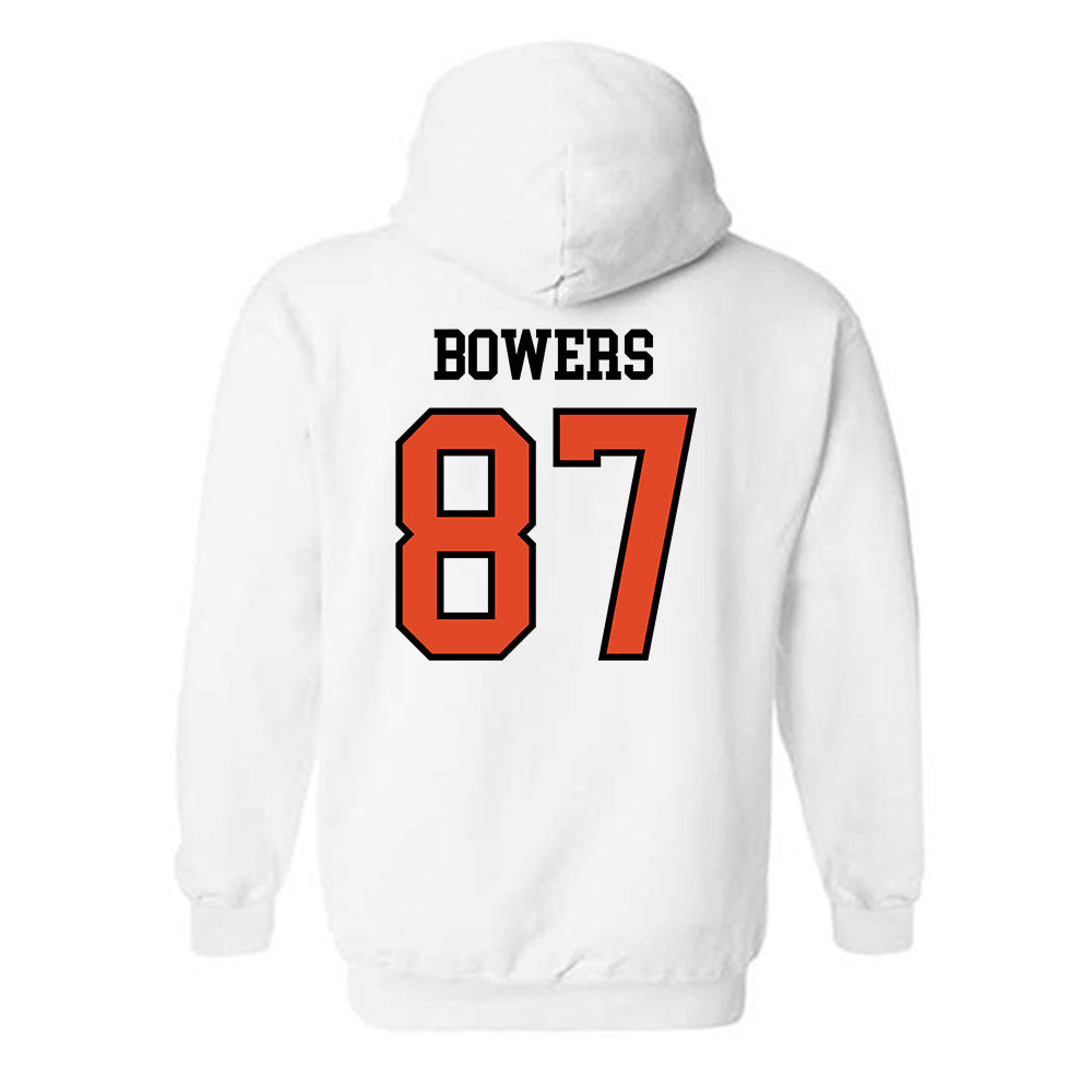 Oregon State - NCAA Football : Jackson Bowers - Sports Shersey Hooded Sweatshirt-1