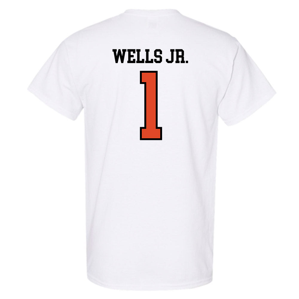 Oregon State - NCAA Football : David Wells Jr. - Sports Shersey T-Shirt-1