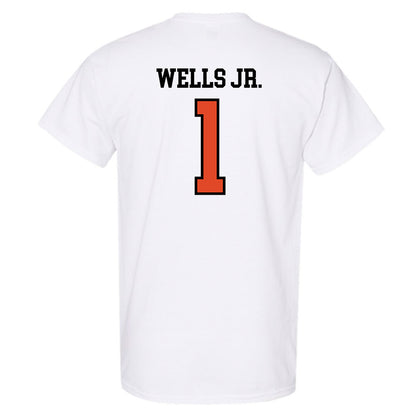 Oregon State - NCAA Football : David Wells Jr. - Sports Shersey T-Shirt-1