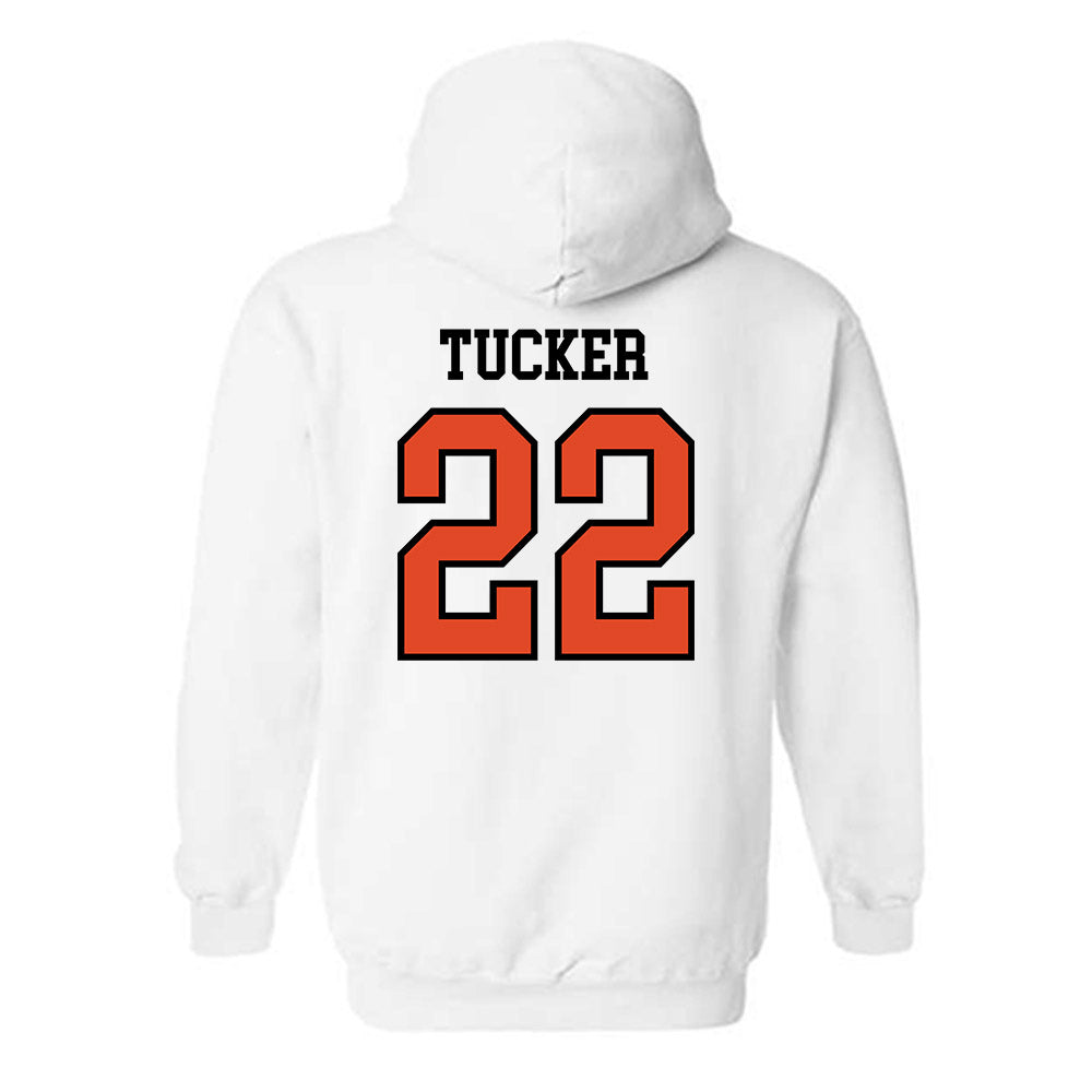 Oregon State - NCAA Football : Jalil Tucker - Sports Shersey Hooded Sweatshirt-1