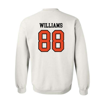Oregon State - NCAA Football : Riley Williams - Sports Shersey Crewneck Sweatshirt-1