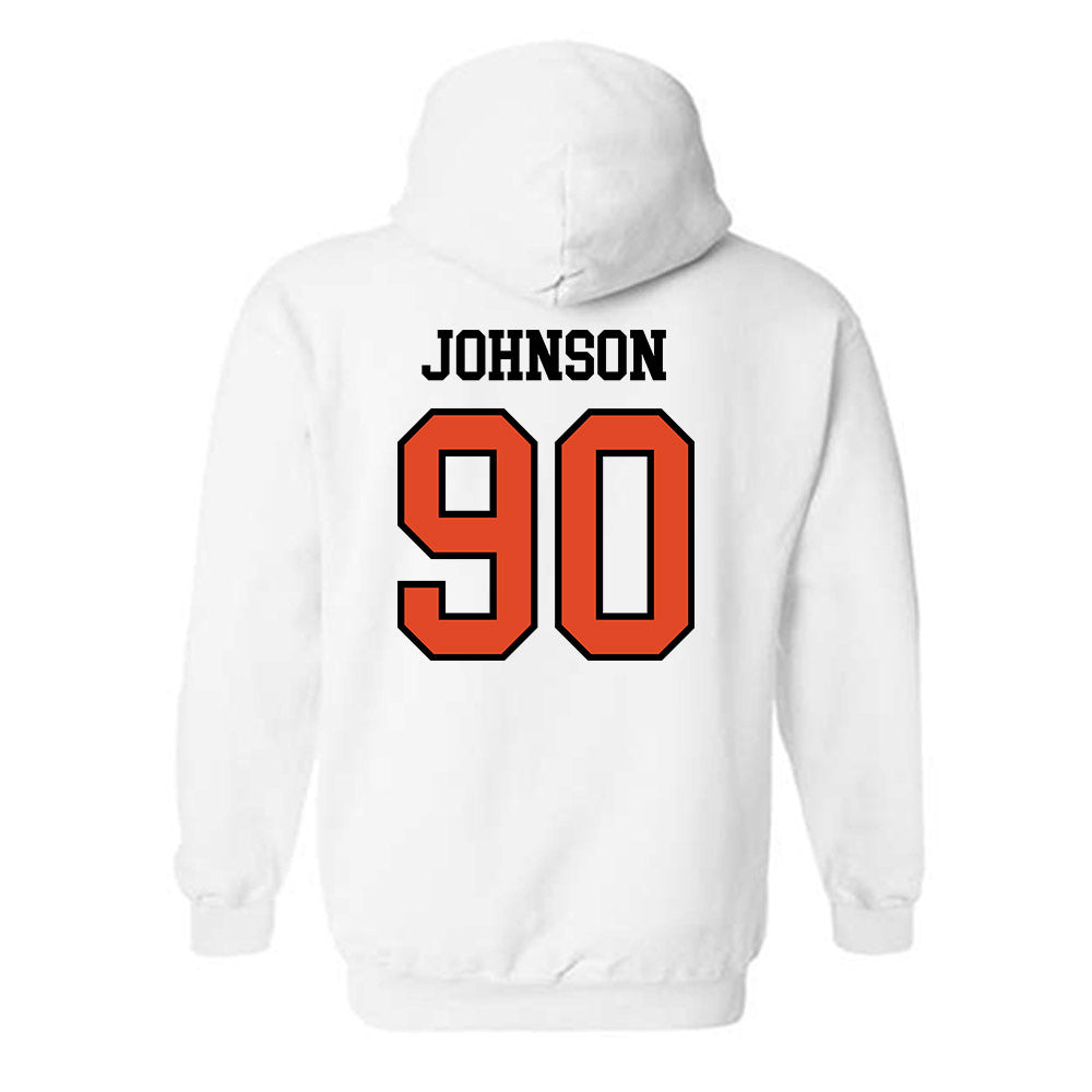 Oregon State - NCAA Football : Jojo Johnson - Sports Shersey Hooded Sweatshirt-1