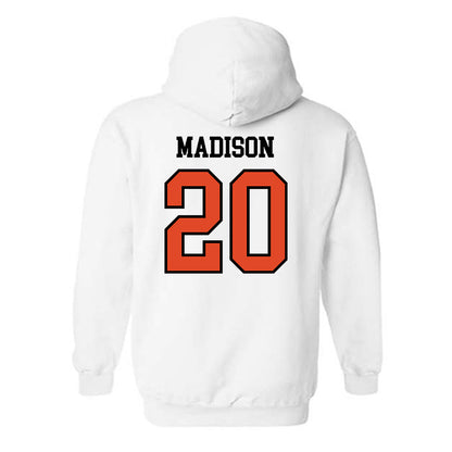 Oregon State - NCAA Football : David Madison - Sports Shersey Hooded Sweatshirt-1