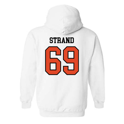 Oregon State - NCAA Football : Jacob Strand - Sports Shersey Hooded Sweatshirt-1