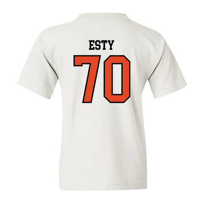 Oregon State - NCAA Football : Zander Esty - Sports Shersey Youth T-Shirt-1