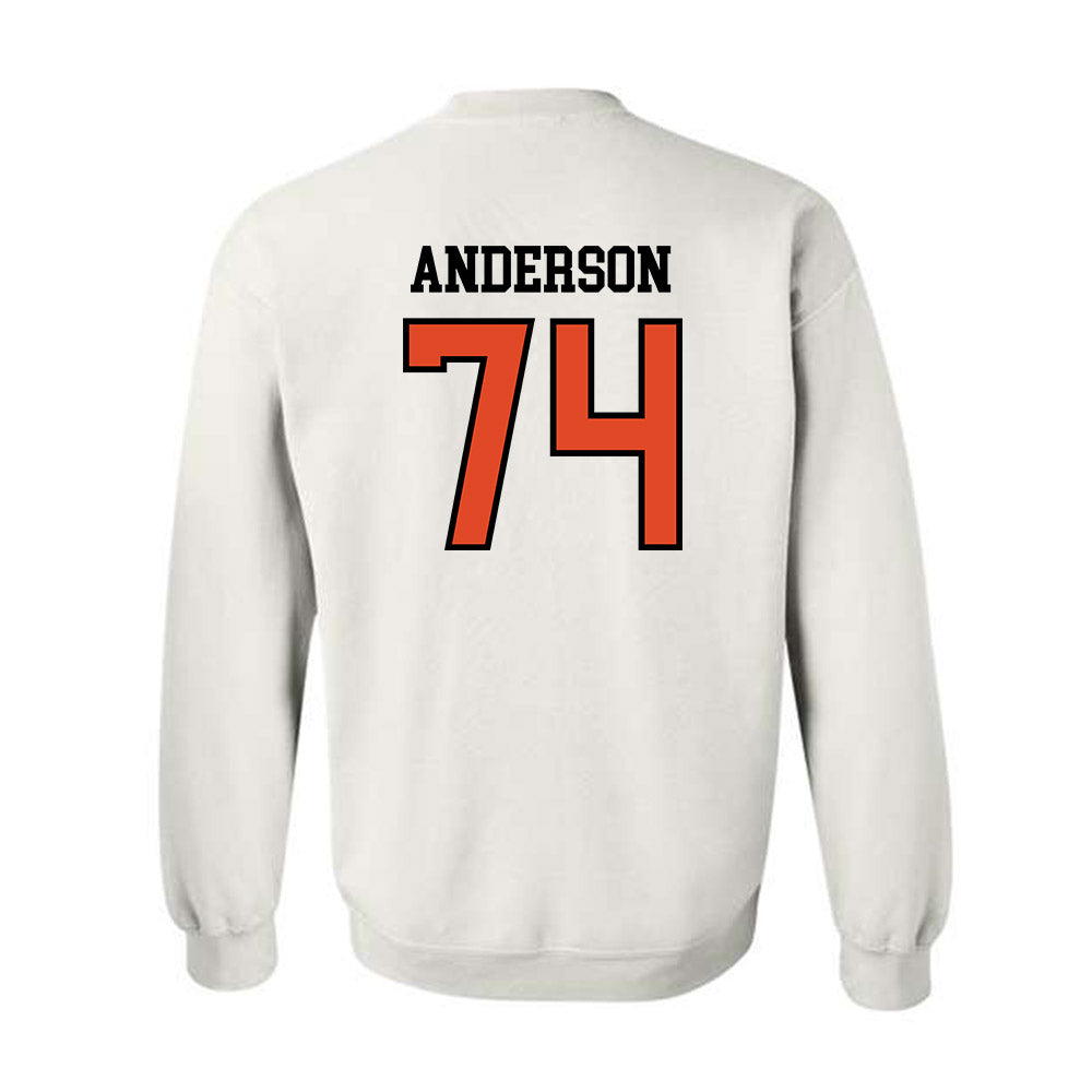 Oregon State - NCAA Football : Jacob Anderson - Sports Shersey Crewneck Sweatshirt-1