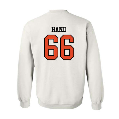 Oregon State - NCAA Football : JT Hand - Sports Shersey Crewneck Sweatshirt-1