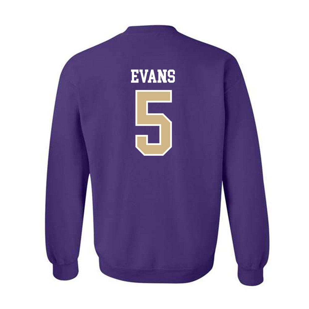 Washington - NCAA Football : Omari Evans - Sports Shersey Crewneck Sweatshirt-1